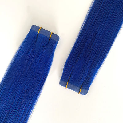Tape dans les extensions de cheveux 100% Remy Cheveux humains Soyeux Légers 3 mois Les rubans remboursement à vie