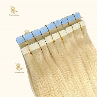 Longue bande blonde Remy dans les extensions de cheveux longueur de cheveux 20 pouces 30 jours Retour remboursement