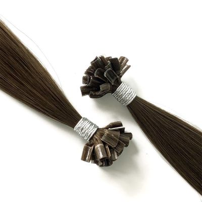 Rapport double tiré Pré-lié les extensions de cheveux en kératine 1g/fil U/point de l'ongle Remy cheveux humains