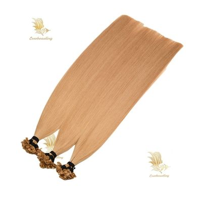 Extensions de cheveux européens à pointe plate à double traction sans déchirure et services de livraison rapide