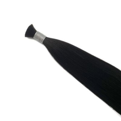 Rémy cheveux en vrac cuticule vierge russe aligné tresses de cheveux humains Extension HH-230830