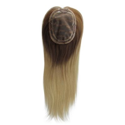 Coupe de cheveux humains à cuticule complète, perruque mono-base, adaptée aux femmes blanches.