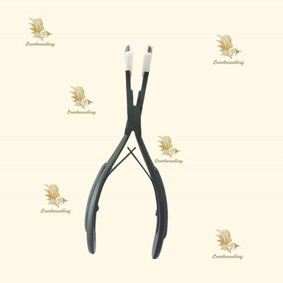 Clipes d'extension de cheveux US monnaie en acier inoxydable Clipes micro-liens pour ruban adhésif en extensions