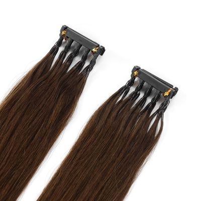 6D Cuticule de cheveux russes alignée 6D2 Extensions de cheveux 25g / sac Pré-lié I-Tip Style