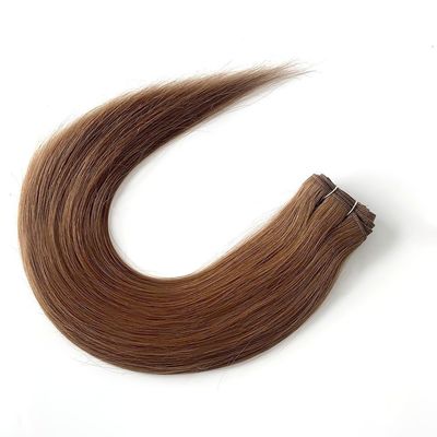 100 Rémy Cheveux humains cousus en tresses Double dessiné Blonde Russian Tresses extensions pour les cheveux