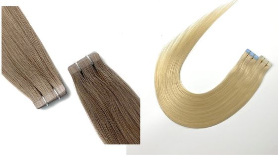 Tape pré-liée à l'aide d'un bâton pour cheveux humains dans des extensions de cheveux de 0,200 kg de poids brut de l'emballage