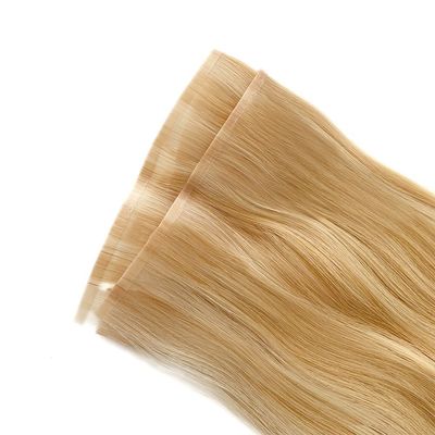 24 pouces sans couture Invisible PU Skin Weft 100% Extension de cheveux humains pour le salon et les femmes