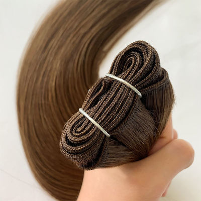 Cuticule doublée alignée Ombre Machine de couleur Plâtre de cheveux Extensions de cheveux humains 100g/pack
