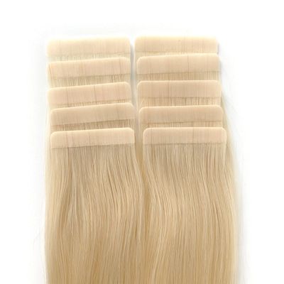 12A Grade Virgin 100% Cheveux humains Double bande dessinée Extensions de cheveux Rubans Durée de vie 3 mois