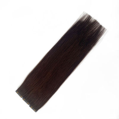 20 pouces de ruban adhésif Remy cheveux bruts 100 cheveux humains 24 26 28 pouces pour le paiement initial