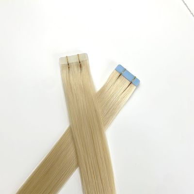 Tape de cheveux humains à double traction européenne, extension de cheveux, teinture pré-liée