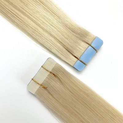 Double bande dessinée dans les extensions de cheveux réel Remy européen sans enchevêtrement