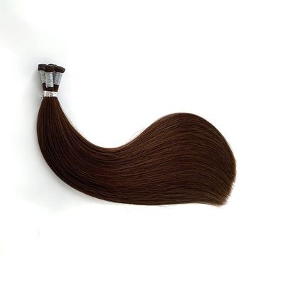 100% de cuticule vierge humaine Remy alignée en tissus de cheveux russes avec technologie de coupe géniale
