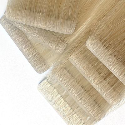 Pré-lié avec un bâton Extension de cheveux humains Invisible en bande à main attachée
