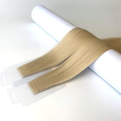 Pré-lié avec un bâton Extension de cheveux humains Invisible en bande à main attachée
