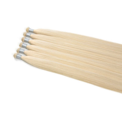 GW-20246 Cheveux Rémy Tissus sans couture Invisible Génie russe Extensions de cheveux liées à la main