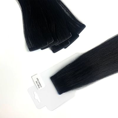Cheveux crus à double traction Entraînement de ruban adhésif dans les extensions Cuticule alignée en ruban adhésif invisible Cheveux