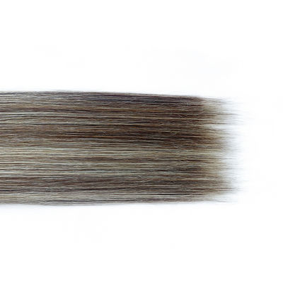 Longueur des cheveux 24 pouces 100% cheveux humains européens bande invisible dans les extensions de cheveux génie tissage personnalisé