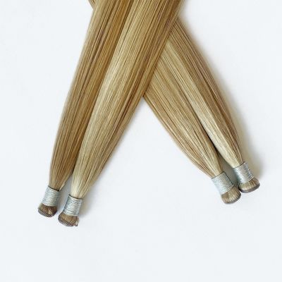 Génie de style hétéroclite coupe de cheveux humains Extensions de ruban adhésif de peau avec colle et colle