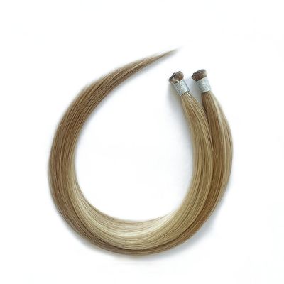 Cheveux Rémy Génie Tissus Extensions de cheveux Invisibles Tissus uniques Double dessiné Couleurs personnalisées