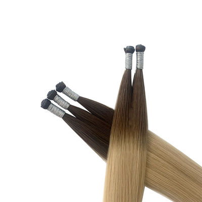 Coupe de cheveux humains européens sans couture à double traction génie coupe de cheveux pour 100% de densité