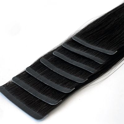 Super Slim Tapes Durée de vie 3 mois Produit de salon OEM Fourniture de ruban adhésif pour cheveux européen 100% cheveux humains