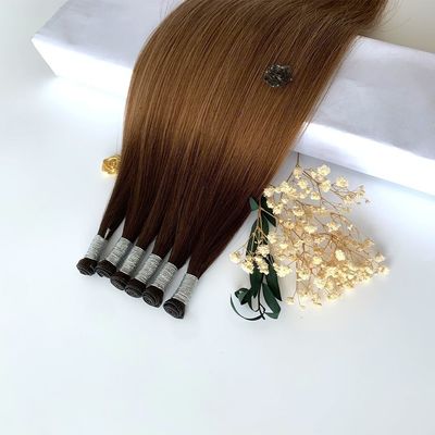 Tissus génie 100g de cuticule de cheveux humains Cheveux alignés à double dessin Délai de livraison estimé