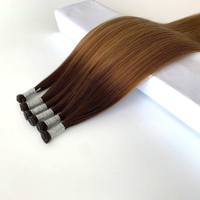 Tissus génie 100g de cuticule de cheveux humains Cheveux alignés à double dessin Délai de livraison estimé