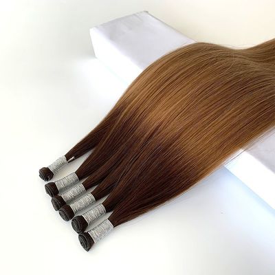 Cheveux humains vietnamiens à double traction génie tissu haut super luxe extensions droites