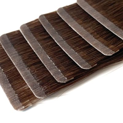 Double face Remy Full Cuticle Tape Cheveux Slim Tape en 3 mois Les rubans Prolongation de vie