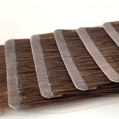 Double face Remy Full Cuticle Tape Cheveux Slim Tape en 3 mois Les rubans Prolongation de vie