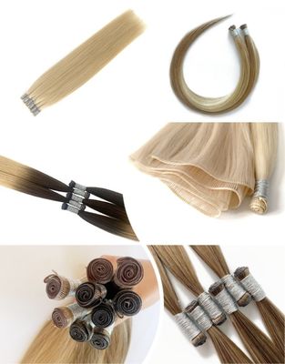Extenssions de cheveux à double traction 100g/emballage Expédition par FedEx/DHL/Aramex/TNT