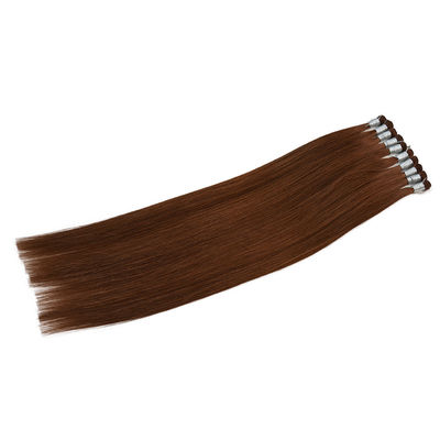 Expédition FedEx / DHL / Aramex / TNT Double dessiné Remy Hand Lié Extension de cheveux de trame