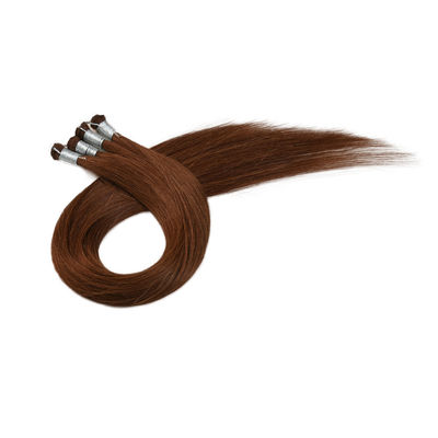 Expédition FedEx / DHL / Aramex / TNT Double dessiné Remy Hand Lié Extension de cheveux de trame