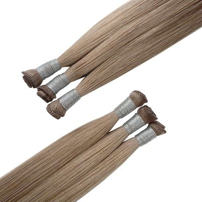 Extrait de cheveux en tresse à la main, sans enchevêtrement, sans décollement, double coiffure vierge.