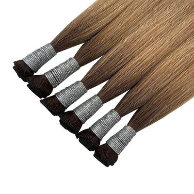 Demande personnalisée Extension de cheveux à la main avec boutons épais