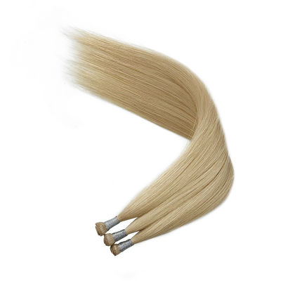 Demande personnalisée Extension de cheveux à la main avec boutons épais
