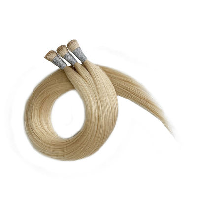 Demande personnalisée Extension de cheveux à la main avec boutons épais