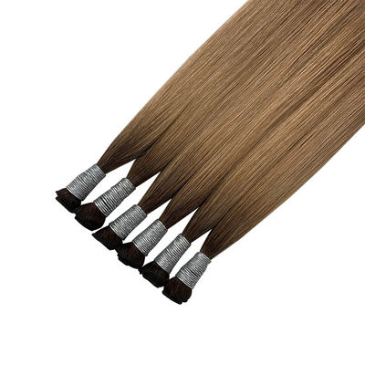 100 g/emballage Cheveux brésiliens à tissu plat à double cuticule intacte