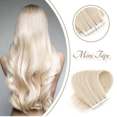 Rémy Hair Double bandeau européen en vrais extensions de cheveux humains Remboursement de 30 jours