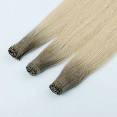 Extensions de cheveux humains à double traction 100 g/package Cheveux de Remy vierge humaine russe