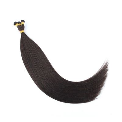 Tissu tissé à la main à double traction Grade12A Cheveux humains russes Tissu tissé à la main Extensions de cheveux