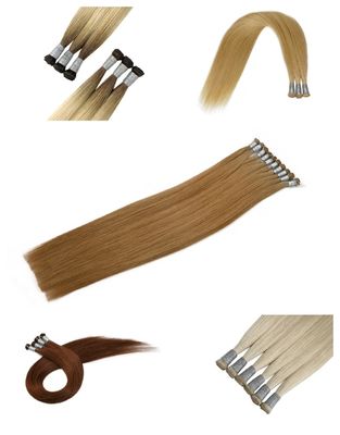 Tissu tissé à la main à double traction Grade12A Cheveux humains russes Tissu tissé à la main Extensions de cheveux