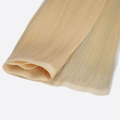 Couleur personnalisée sans couture en PU en tissus de peau Extension de cheveux humains pour les femmes et les normes de salon