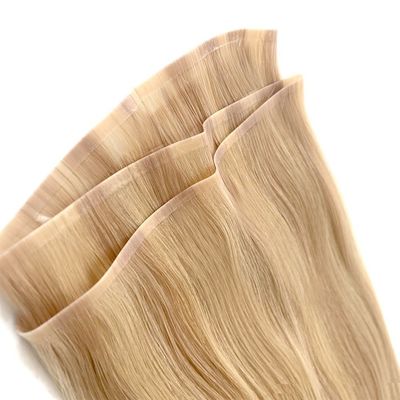 Remy Hair Dyeable PU Skin Weft /Tape Weft Extension avec bande de surbrillance dans les extensions de cheveux