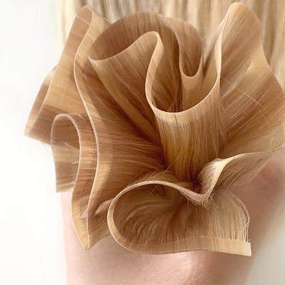 Remy Hair Dyeable PU Skin Weft /Tape Weft Extension avec bande de surbrillance dans les extensions de cheveux