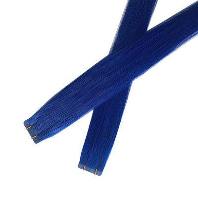 Tape dans les extensions de cheveux 100% Remy Cheveux humains Soyeux Légers 3 mois Les rubans remboursement à vie