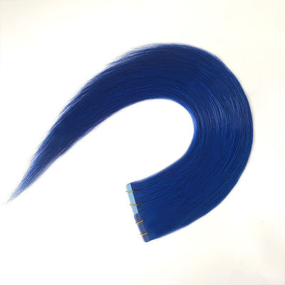 Tape dans les extensions de cheveux 100% Remy Cheveux humains Soyeux Légers 3 mois Les rubans remboursement à vie