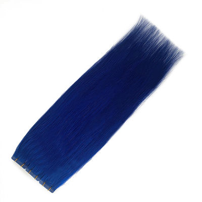 Tape dans les extensions de cheveux 100% Remy Cheveux humains Soyeux Légers 3 mois Les rubans remboursement à vie