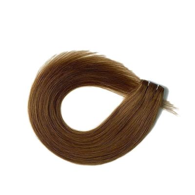 Longueur des cheveux 20 pouces Natural invisible double bande vierge dans les extensions de cheveux humains